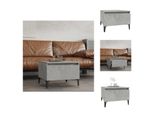 Vidaxl Tavolino In Cemento Grigio 50X46X35 Cm Materiale A Base Di Legno - Tavolini