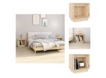 Vidaxl Comodini 2 Pezzi 40X30X40 Cm In Legno Di Pino Massiccio - Comodini