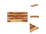 Vidaxl Piano Da Tavolo In Legno Massiccio Di Palissandro 15-16 Mm 60×120 Cm - Piani Da Tavolo