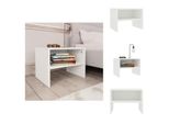 Vidaxl Comodino Bianco 40X30X30 Cm Materiale Legno - Comodini