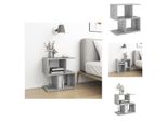 Vidaxl Comodino Grigio Cemento 50X30X51,5 Cm Materiale Legno - Comodini