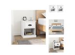 Vidaxl Comodini 2 Pz. Bianco 39X39X47,5 Cm Materiale A Base Di Legno - Comodini