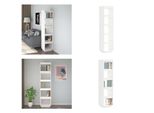 Vidaxl Libreria/Divisorio Bianco 40X35X167 Cm In Pino Massiccio - Libreria - Librerie - Libreria In Legno - Divisorio Per Ambienti