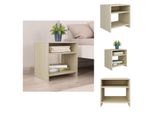Vidaxl Comodino Rovere Sonoma 40X30X40 Cm Materiale Legno - Comodini