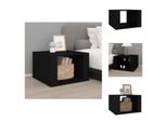 Vidaxl Comodino Nero 57X55X36 Cm Materiale Legno - Comodini