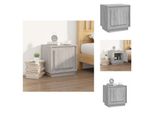 Vidaxl Comodino Grigio Sonoma 44X35X45 Cm Materiale A Base Di Legno - Comodini