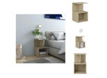 Vidaxl Comodino Rovere Sonoma 35X35X55 Cm Materiale Legno - Comodini