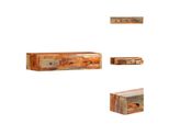 Vidaxl Consolle Da Parete 100X25X20 Cm In Legno Massiccio Di Palissandro - Tavolini
