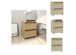 Vidaxl Comodino Rovere Sonoma 30X30X40 Cm Materiale Legno - Comodini