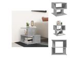 Vidaxl Tavolino In Cemento Grigio 40X40X40 Cm Materiale A Base Di Legno - Tavolini