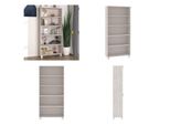 Vidaxl Credenza Hamar Massivholz Kiefer Weiß - Credenza - Credenze - Credenza Massivholz - Credenza Holz