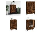 Vidaxl Credenza In Rovere Affumicato 69,5X31X115 Cm Materiale A Base Di Legno - Credenza - Credenze - Madia - Armadio