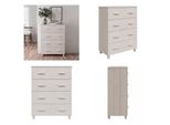 Vidaxl Credenza Hamar Bianco 79X40X103,5 Cm Pino Massiccio - Credenza - Credenze - Credenza In Legno - Credenza In Legno Massiccio