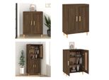 Vidaxl Credenza Look Rovere Marrone 69,5X34X90 Cm In Legno - Credenza - Credenza - Armadio - Armadio Portaoggetti