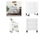 Vidaxl Credenza Bianca Lucida 57X35X70 Cm In Legno - Credenza - Credenze - Mobile Contenitore - Buffet
