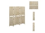 Vidaxl 5 Pezzi Divisori 175X165 Cm In Legno Massiccio Di Paulownia - Divisori Per Ambienti