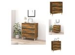 Vidaxl Credenza Rovere Fumé 60X35X69 Cm Materiale Legno - Credenze