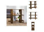 Vidaxl Libreria/Divisorio In Rovere Fumé 100×30×87 Cm - Librerie E Scaffali