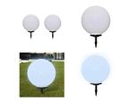 Vidaxl Luci Da Sentiero 2 Pz. Led 50 Cm Con Picchetto A Terra - Lampada Da Giardino - Lampade Da Giardino - Luce Da Giardino - Luci Da Giardino