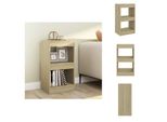 Vidaxl Libreria/Divisorio Sonoma Rovere 40×30×72 Cm - Librerie E Scaffalature