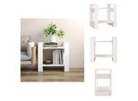 Vidaxl Libreria/Divisorio Bianco 60X35X57 Cm In Legno Di Pino Massiccio - Librerie E Scaffali