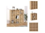 Vidaxl Libreria Rovere Sonoma 98X30X98 Cm In Materiale Ligneo - Librerie E Scaffalature