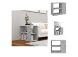 Vidaxl Tavolino Grigio Cemento 60X30X50 Cm Materiale Legno - Credenze