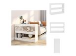 Vidaxl Libreria/Divisorio Bianco 100X30X72 Cm - Librerie E Scaffalature