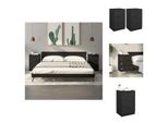 Vidaxl Comodini 2 Pezzi Nero 40X36X65 Cm - Comodini