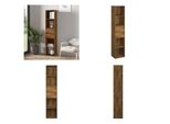 Vidaxl Libreria In Rovere Affumicato 36X30X171 Cm Materiale A Base Di Legno - Libreria - Librerie - Libreria - Scaffale Di Stoccaggio