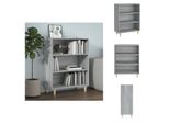 Vidaxl Credenza Grigio Sonoma 69,5X32,5X90 Cm Materiale A Base Di Legno - Credenze