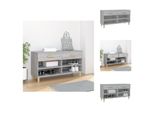 Vidaxl Scarpiera Grigio Sonoma 102X35X55 Cm Materiale A Base Di Legno - Scarpiere E Armadietti