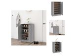 Vidaxl Scarpiera Grigio Sonoma 60X35X92 Cm Materiale A Base Di Legno - Scarpiere E Armadietti