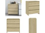 Vidaxl Credenza In Rovere Sonoma 70X41X75 Cm In Legno - Credenza - Credenze - Credenza Buffet - Credenza Portaoggetti
