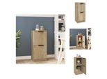 Vidaxl Credenza Rovere Sonoma 30X30X70 Cm Materiale Legno - Credenze