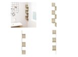 Vidaxl Mensola Angolare A Muro Rovere Sonoma 20X20X127,5 Cm Materiale A Base Di Legno - Mensola A Muro - Mensole A Muro - Mensola A Muro - Mensole A Muro