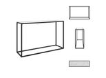 Vidaxl Consolle Bianca 120X35X75 Cm In Vetro Temperato - Tavoli Laterali