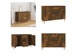 Vidaxl Credenza In Rovere Affumicato 103,5X35X70 Cm Materiale A Base Di Legno - Credenza - Credenze - Mobile - Mobile Credenza