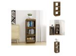 Vidaxl Libreria/Divisorio Per Camera Marrone Miele 40X35X103 In Legno Di Pino Massiccio - Librerie E Scaffalature