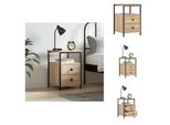 Vidaxl Comodino Rovere Sonoma 34X35,5X50 Cm Materiale Legno - Comodini