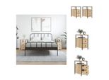 Vidaxl Comodini 2 Pezzi Rovere Sonoma 30X60X60 Cm Materiale A Base Di Legno - Comodini
