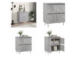 Vidaxl Credenza Betongrau 60X35X70 Cm Holzwerkstoff - Credenza - Credenze - Comò - Anrichte