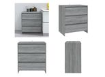 Vidaxl Credenza Grau Sonoma 70X41X75 Cm Holzwerkstoff - Credenza - Credenze - Buffet Credenza - Stauschrank