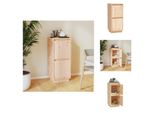 Vidaxl Credenza 31,5X34X75 Cm In Legno Di Pino Massiccio - Credenze