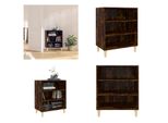 Vidaxl Credenza In Rovere Affumicato 57X35X70 Cm In Legno - Credenza - Credenza - Mobile Laterale - Libreria