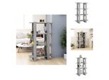 Vidaxl Libreria/Divisorio Grigio Sonoma 80X30X123,5 Cm - Librerie E Scaffalature