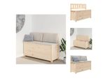 Panca Vidaxl 110X41X76,5 Cm In Legno Di Pino Massiccio - Panche