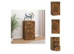 Vidaxl Credenza Rovere Fumé 40X33X70 Cm Materiale Legno - Credenze