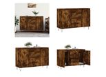 Vidaxl Credenza In Rovere Affumicato 104X35X70 Cm Materiale A Base Di Legno - Credenza - Credenze - Cassettiere - Buffet