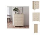 Vidaxl Credenza Hamar Marrone Miele 79X40X103,5 Cm Pino Massiccio - Credenze
